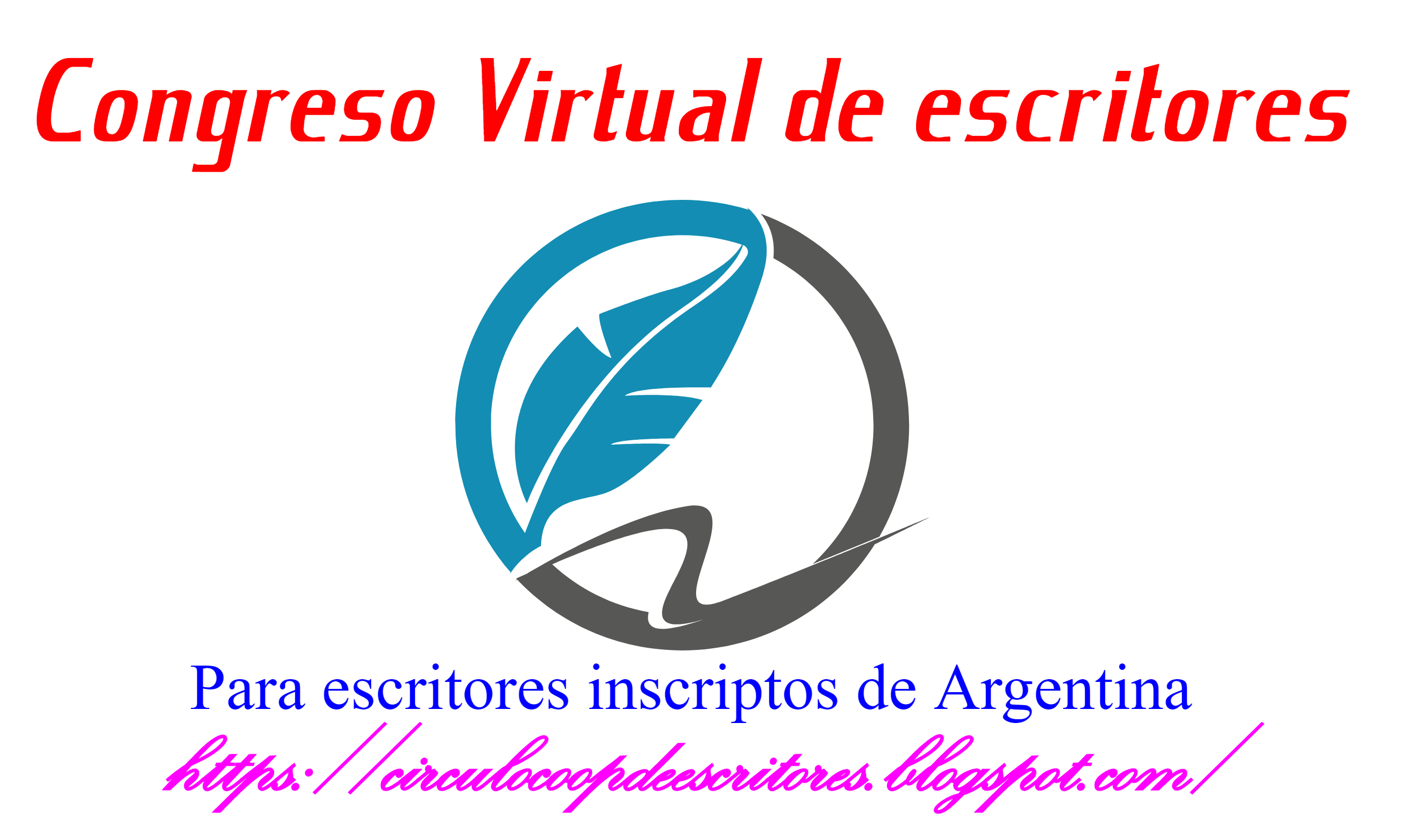 Logo del Congreso de escritores